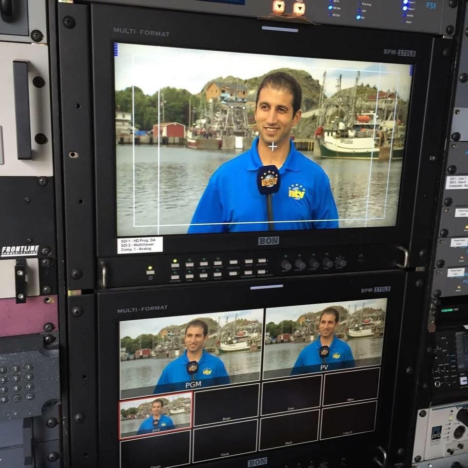 Eddie in his early NTV days