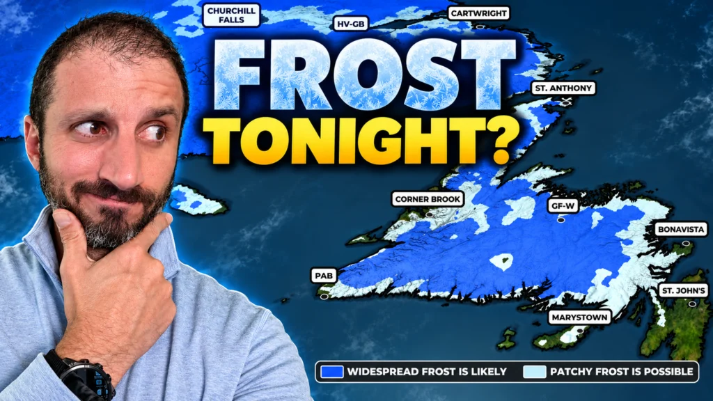 Frosty Night For Parts Of Newfoundland As Long-Live High Settles In