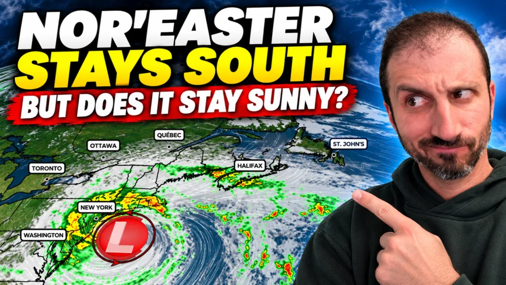 Nor'Easter Stays South, But Does That Mean It Stays Sunny?