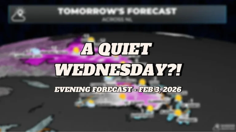 Quiet Weather Returns After Significant Snowfall Across Eastern Newfoundland