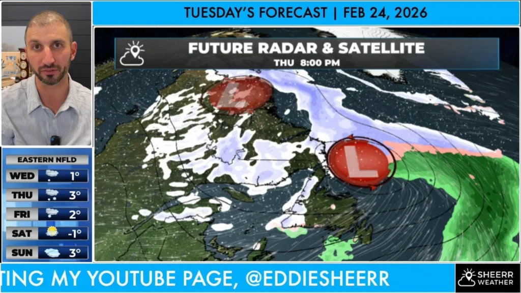 Low Pressure Lingers Tonight — Another Round of Snow on the Way Thursday
