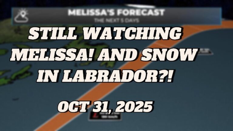 Two weather-makers will race the trick-or-treaters this evening!