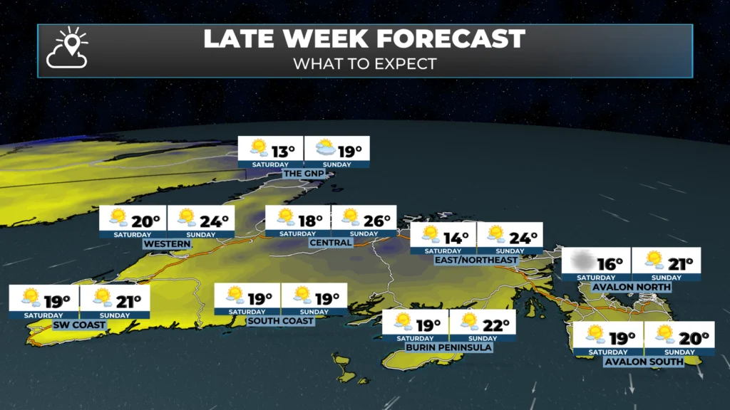 Wednesday morning update — August 13, 2025: forecast graphic 4