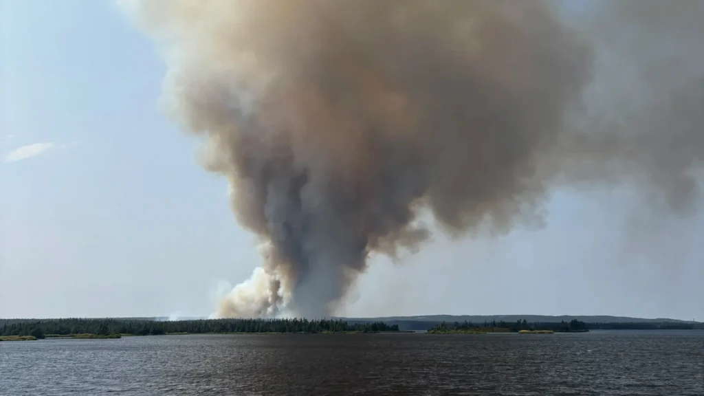 Parts of the Towns of Paradise and Conception Bay South under Evacuation Alerts: forecast graphic 1