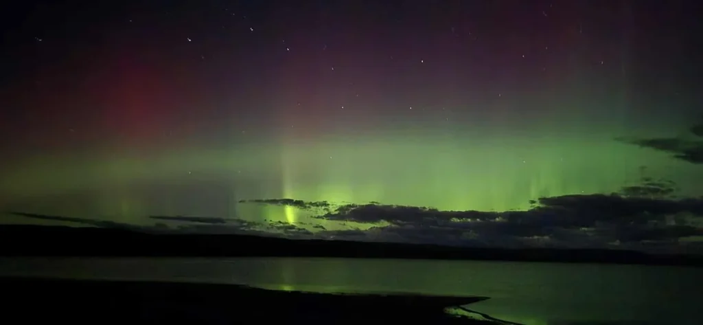 Northern Lights visible across much of NL last night: forecast graphic 1