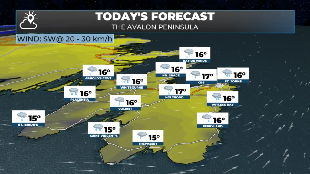Friday Morning’s Weather Briefing — October 9, 2026: forecast graphic 2