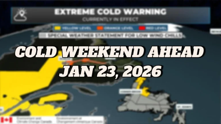 Arctic Air and Snow Squalls Settle In For The Weekend