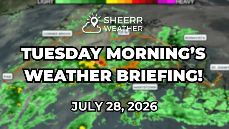 Tuesday Morning Weather Briefing — July 28, 2026