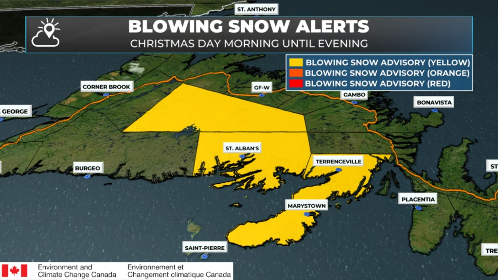 Christmas Eve Weather Update — December 24, 2025: forecast graphic 9
