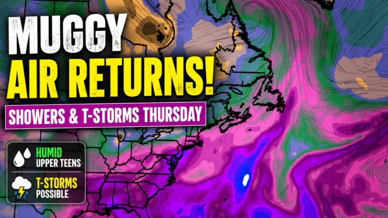 The Muggies Make A Return As Humid Weather Pattern Setup Up Shop