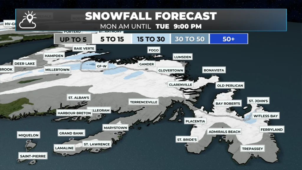Monday Morning’s Weather Briefing — February 9, 2026: forecast graphic 6