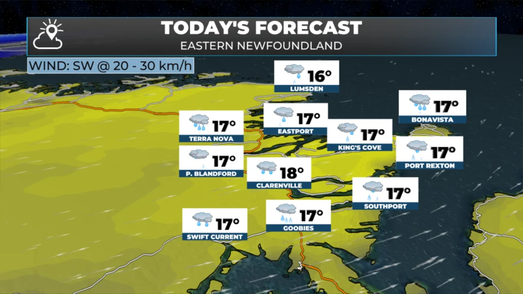 Friday Morning’s Weather Briefing — October 9, 2026: forecast graphic 3