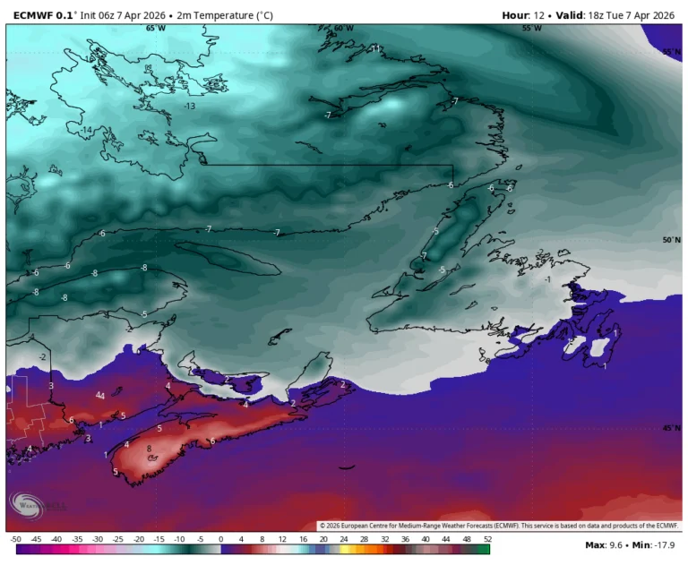 Tuesday Morning’s Weather Briefing – April 7, 2026