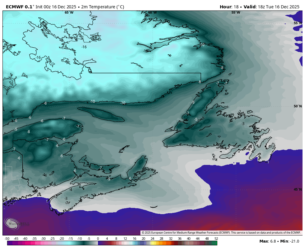 Tuesday Morning Weather Update — December 16, 2025: forecast graphic 2