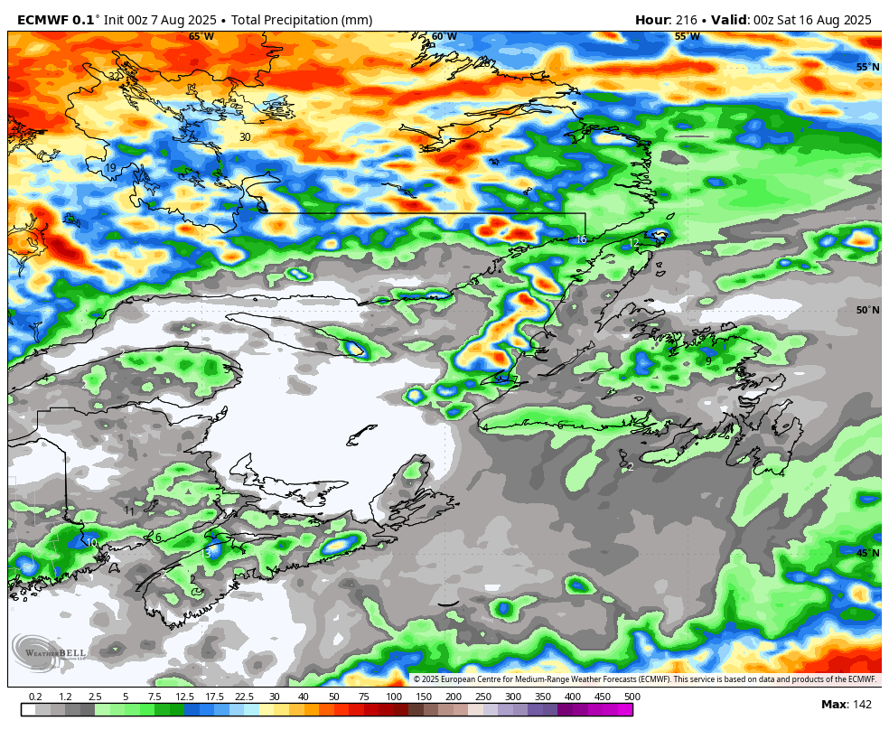 Thursday morning weather brief | August 7, 2025: forecast graphic 5