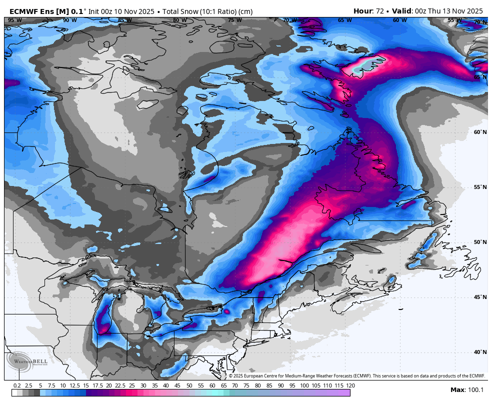 Monday Morning Weather Brief — November 10, 2025: forecast graphic 5