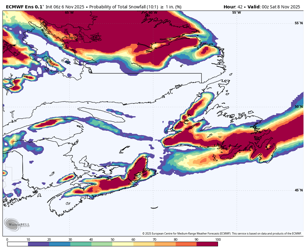 Thursday Morning Weather Brief — November 6, 2025: forecast graphic 2