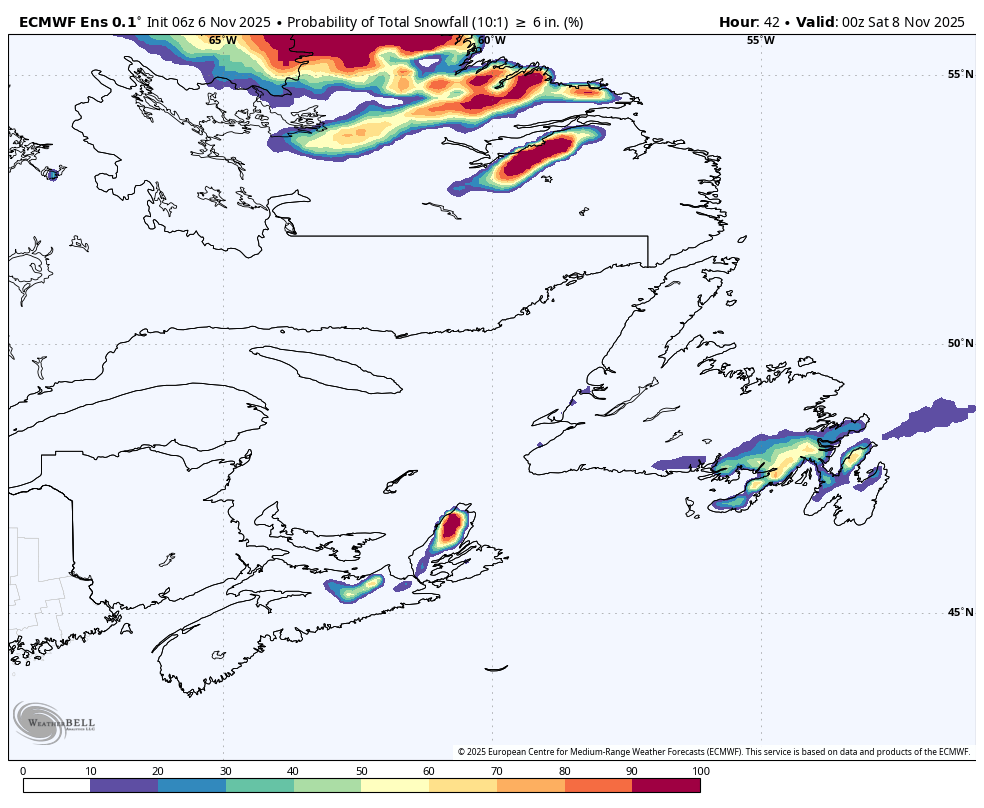 Thursday Morning Weather Brief — November 6, 2025: forecast graphic 4