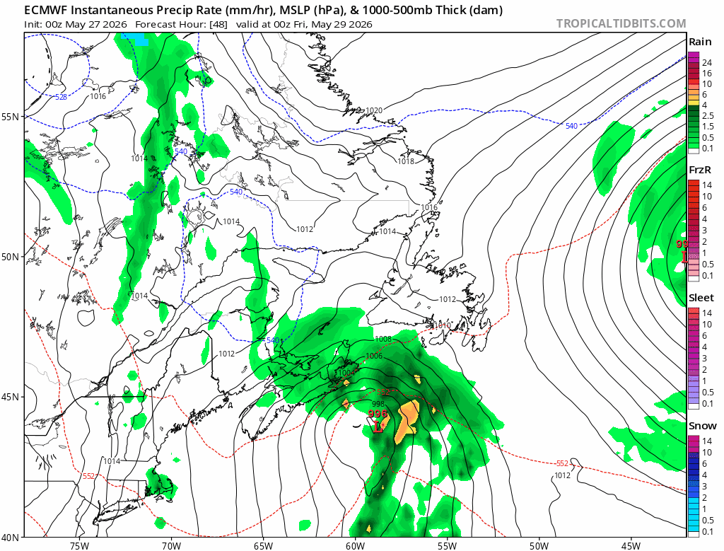 Wednesday Morning’s Weather Briefing — May 27, 2026: forecast graphic 3