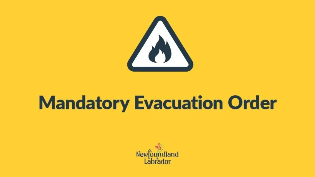 Evacuation Order issued for Towns of Small Point–Adam’s Cove–Blackhead–Broad Cove and Kingston Due to Wildfire