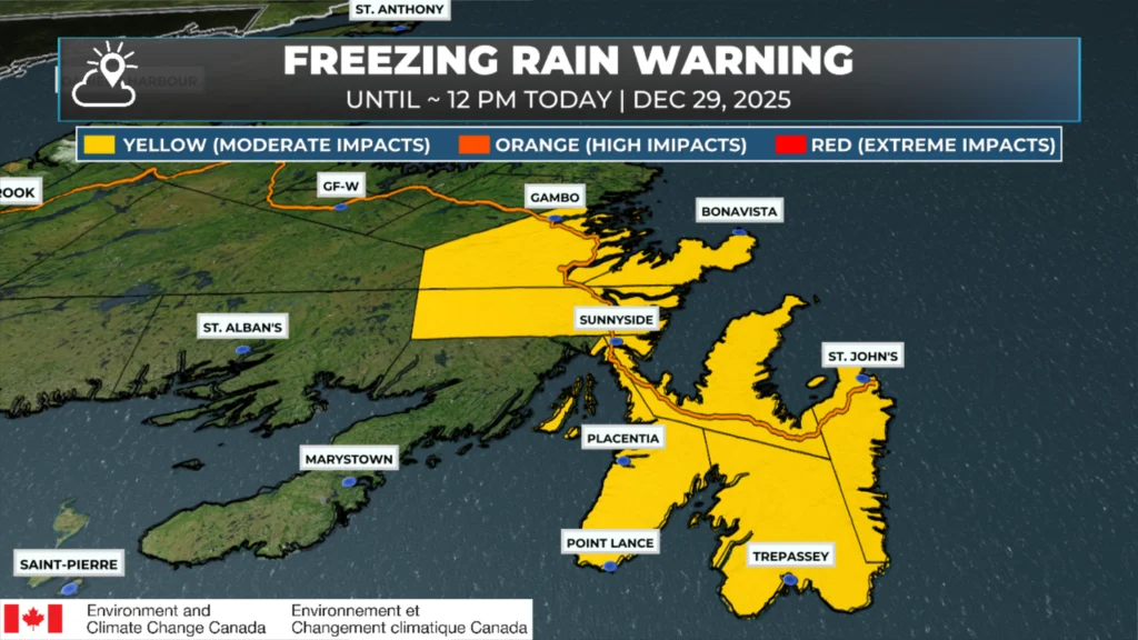 Monday Morning Weather Update — December 29, 2025: forecast graphic 3