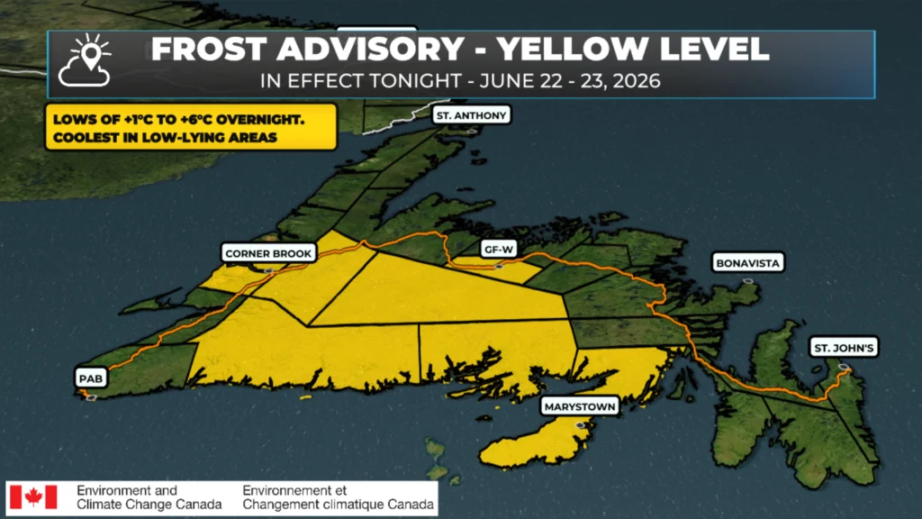 Monday Morning’s Weather Briefing — June 22, 2026: forecast graphic 3