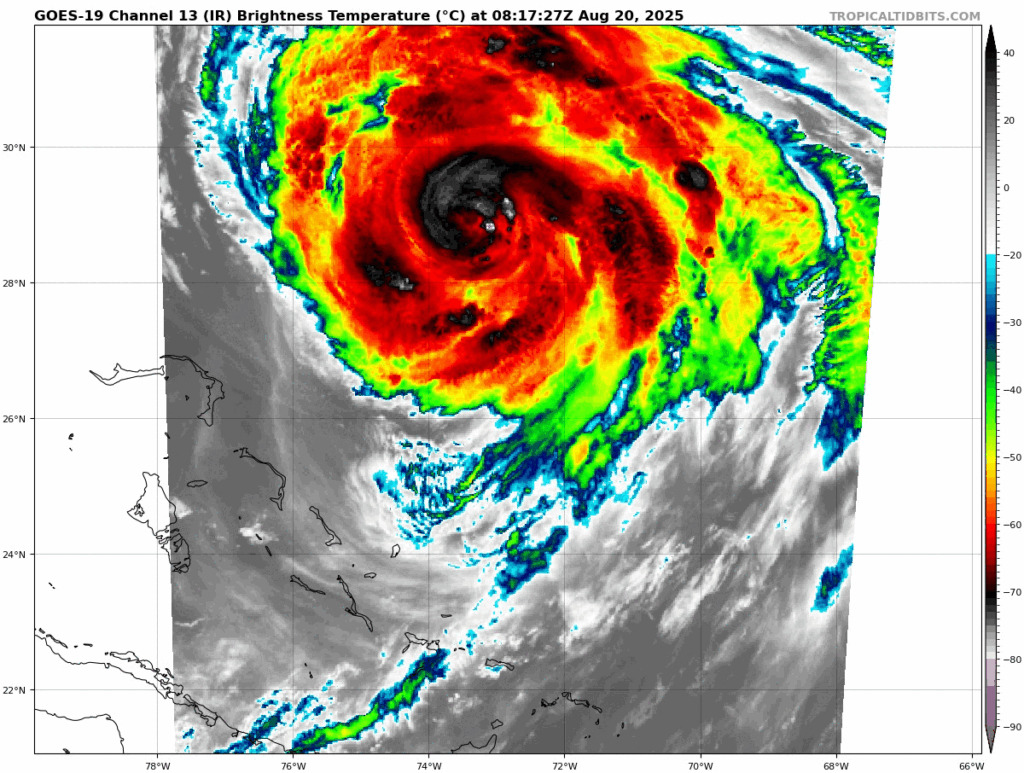 Wednesday morning’s weather brief — August 20, 2025: forecast graphic 5