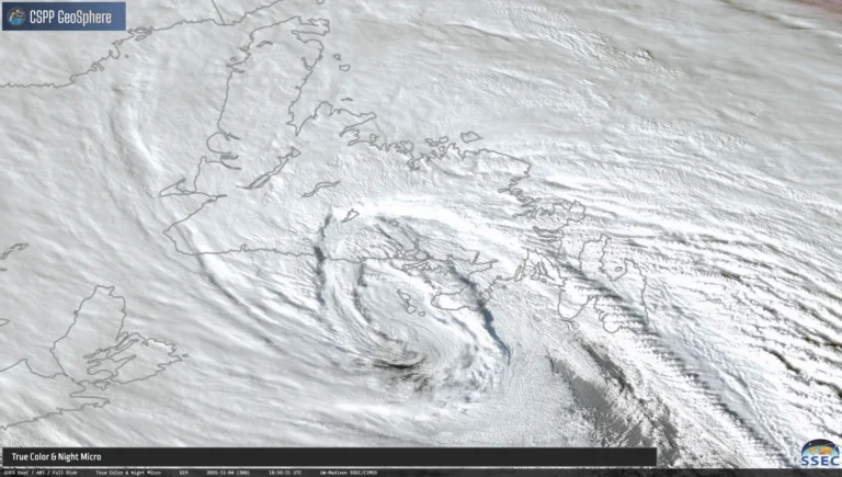 Historic November Storm Sets New Pressure Records Across Newfoundland and Labrador