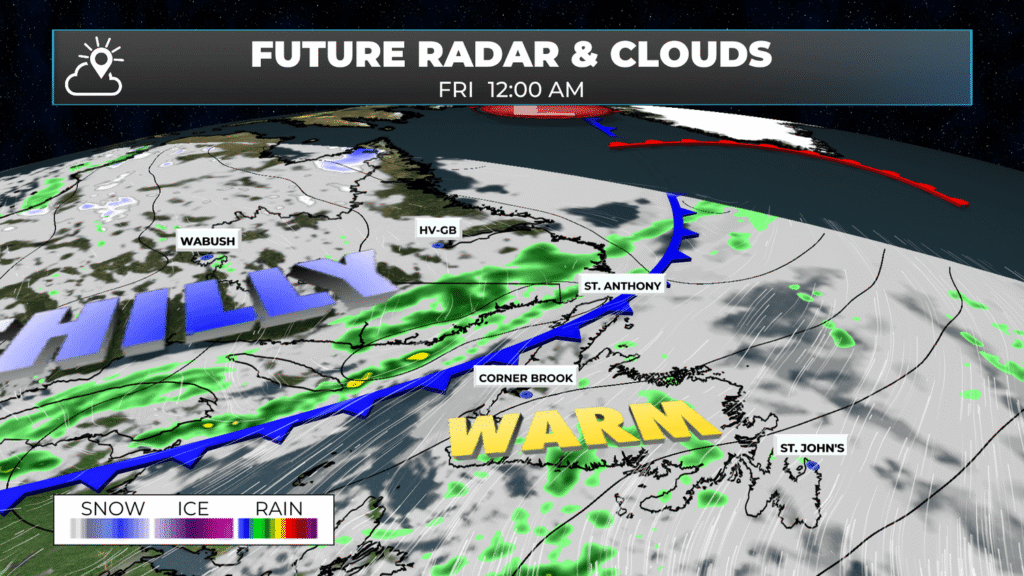 St. John’s broke an all-time record as colder air looms in the forecast!