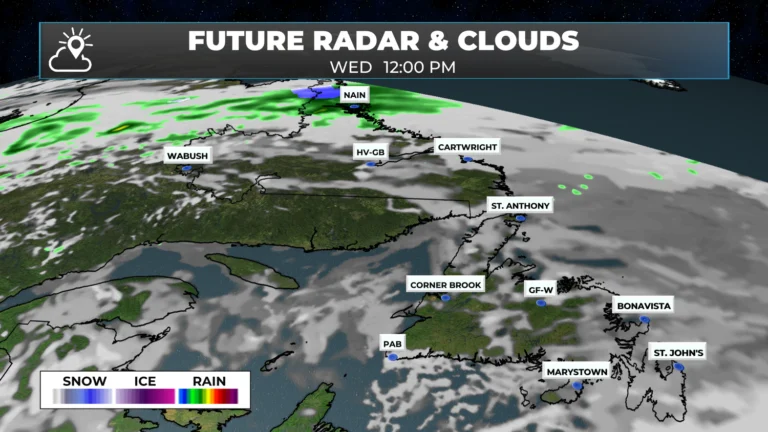 Unsettled and cooler weather arrives in Labrador while the Island remains warm and dry