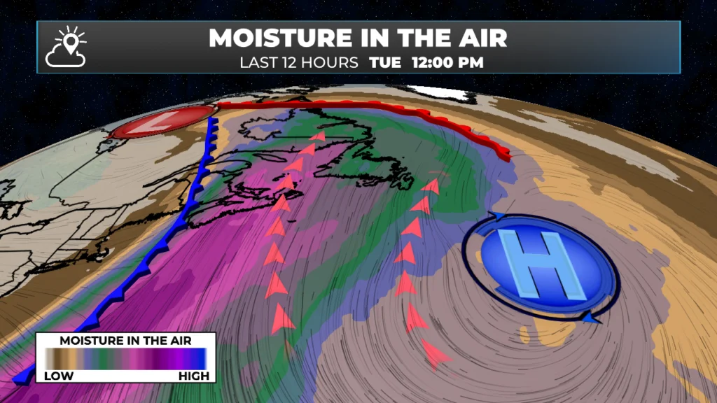 Spring-like warmth, Heavy Rainfall and A Flash Freeze Highlight This Evening’s Forecast