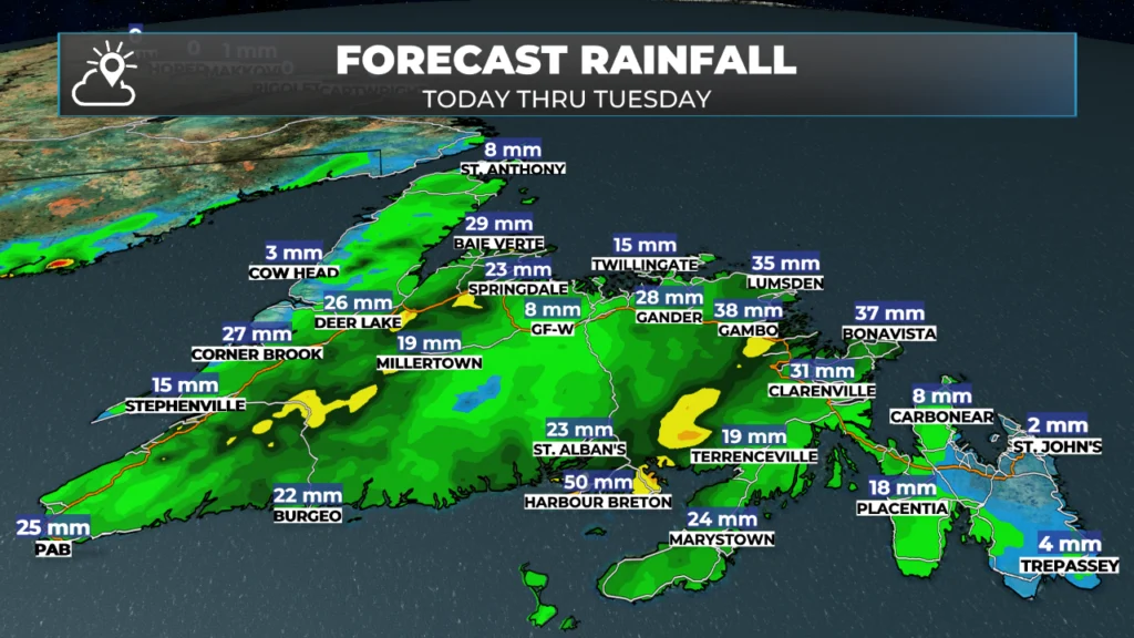 Monday Morning Weather Brief | July 21, 2025: forecast graphic 5