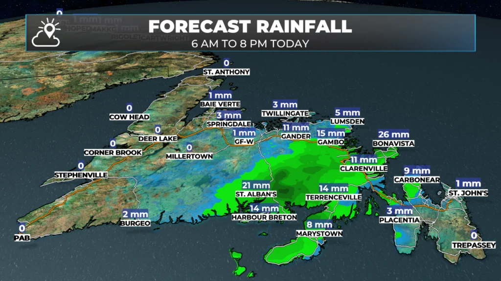 Tuesday Morning Weather Brief | Juy 22, 2025: forecast graphic 1