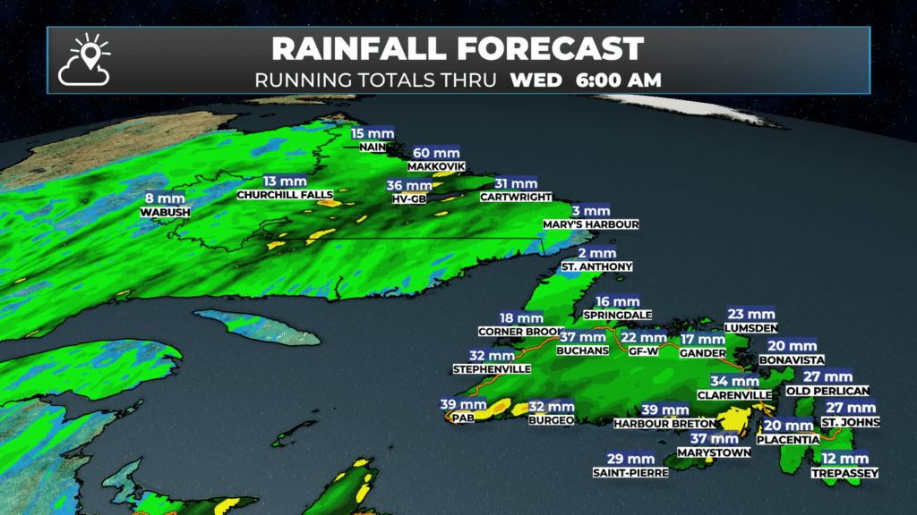 Monday Morning Weather Brief — August 25, 2025: forecast graphic 4