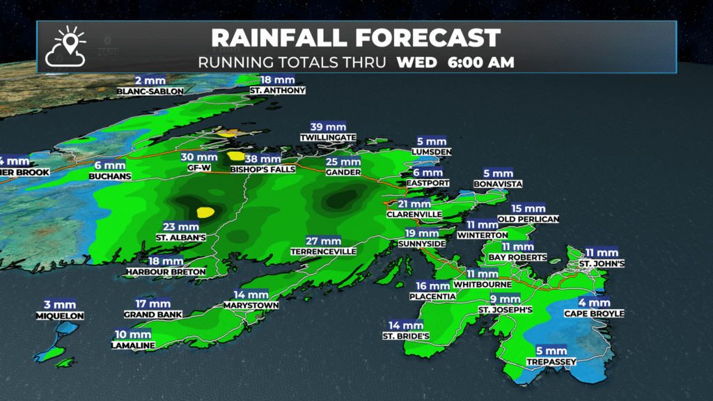 Monday Morning Update — August 18, 2025: forecast graphic 4