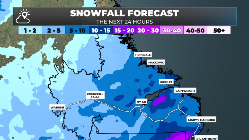 Monday Morning Weather Update — December 1, 2025: forecast graphic 2