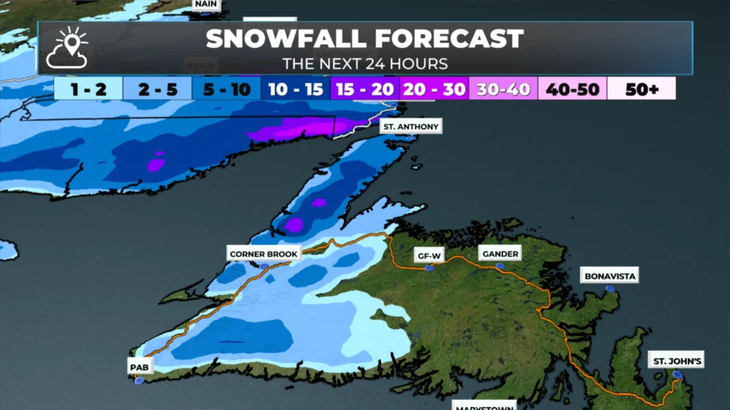Monday Morning Weather Update — December 1, 2025: forecast graphic 3