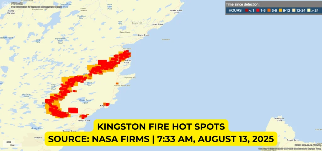 Wednesday morning update — August 13, 2025: forecast graphic 9