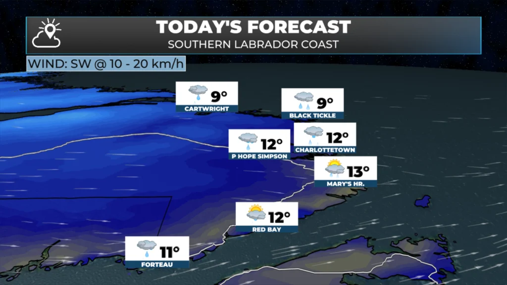 Friday Morning’s Weather Briefing — October 9, 2026: forecast graphic 9