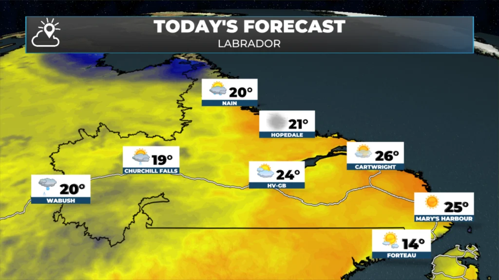 Friday Morning’s Weather Brief — July 24, 2026: forecast graphic 3