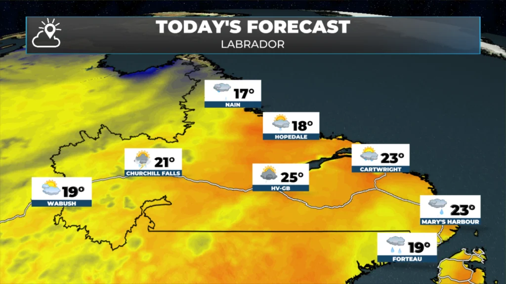 Tuesday Morning’s Weather Briefing — August 25th, 2026: forecast graphic 6
