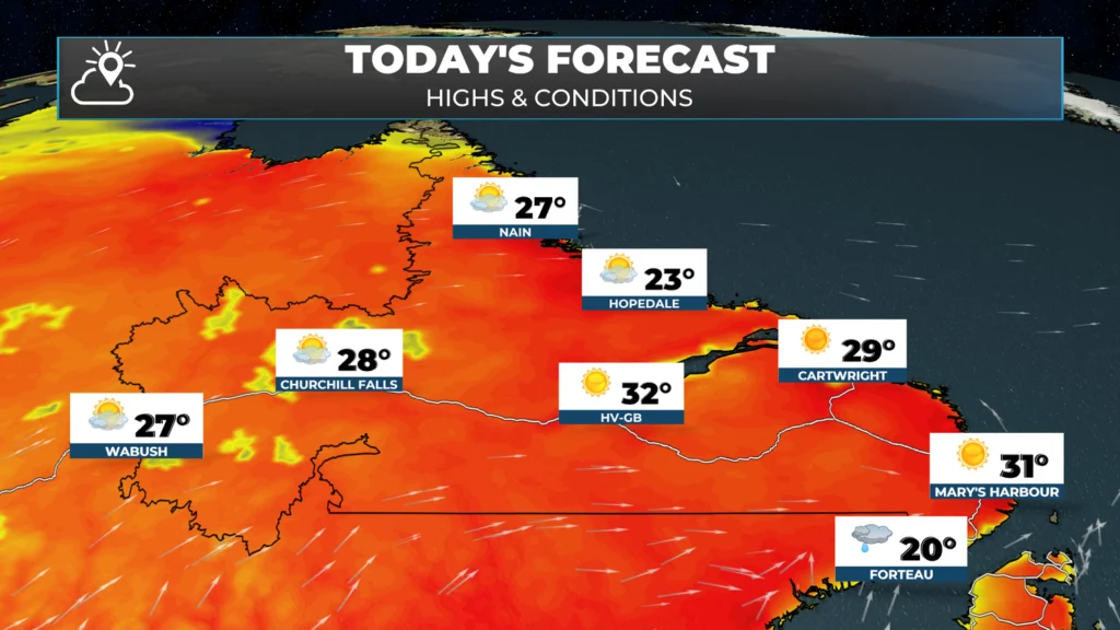 Friday morning weather brief — August 8, 2025: forecast graphic 7