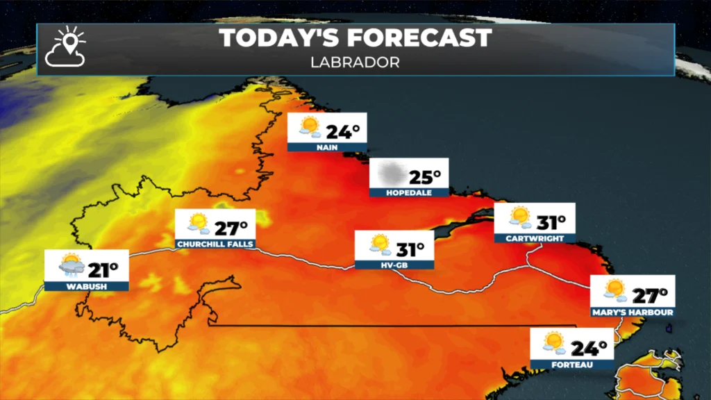 Monday Morning Weather Briefing — July 27, 2026: forecast graphic 6