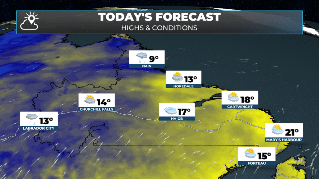 Wednesday morning weather brief — September 10, 2025: forecast graphic 6