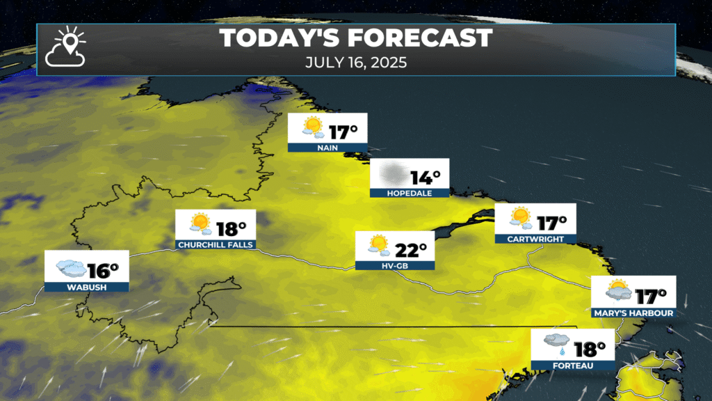 Wednesday Morning’s Weather Brief | July 16, 2025: forecast graphic 3