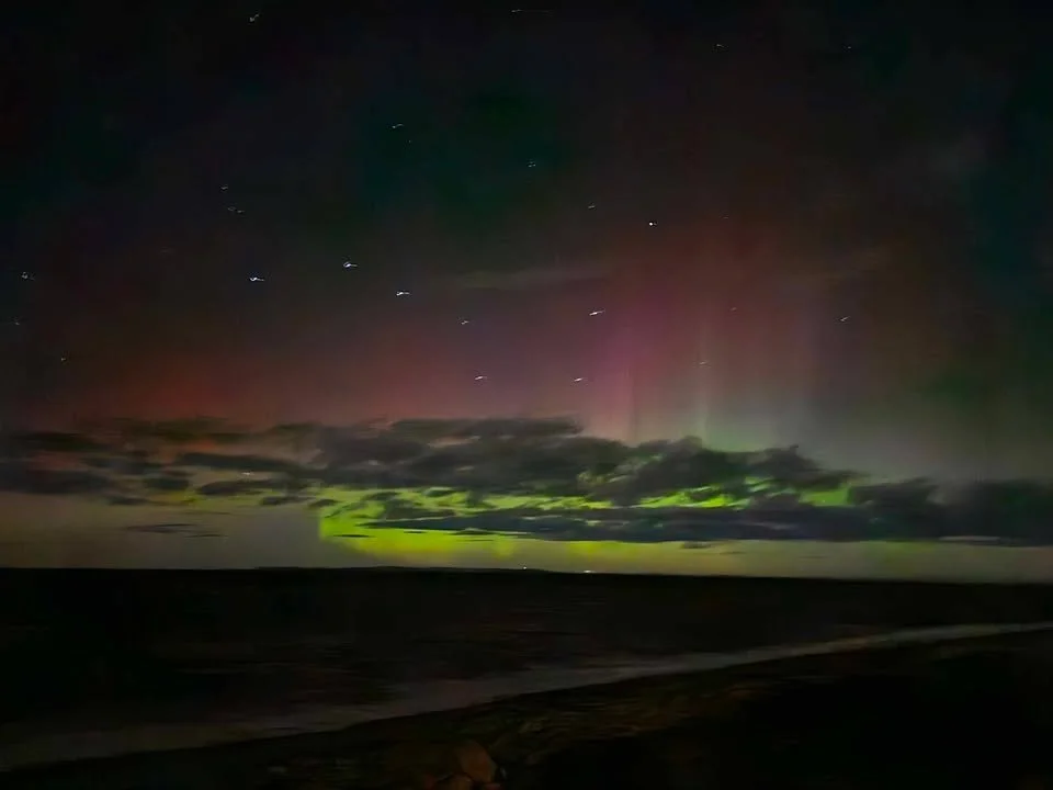 Northern Lights visible across much of NL last night: forecast graphic 5