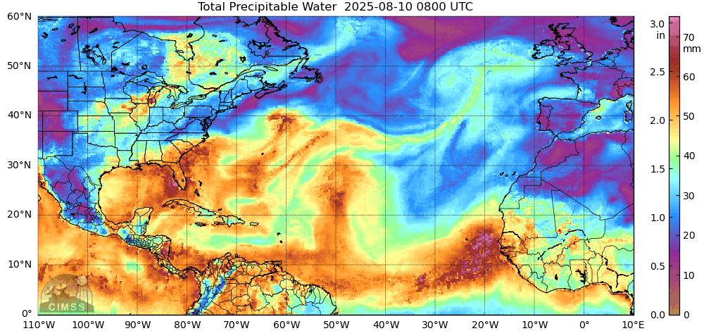 Monday morning weather brief — August 11, 2025: forecast graphic 6
