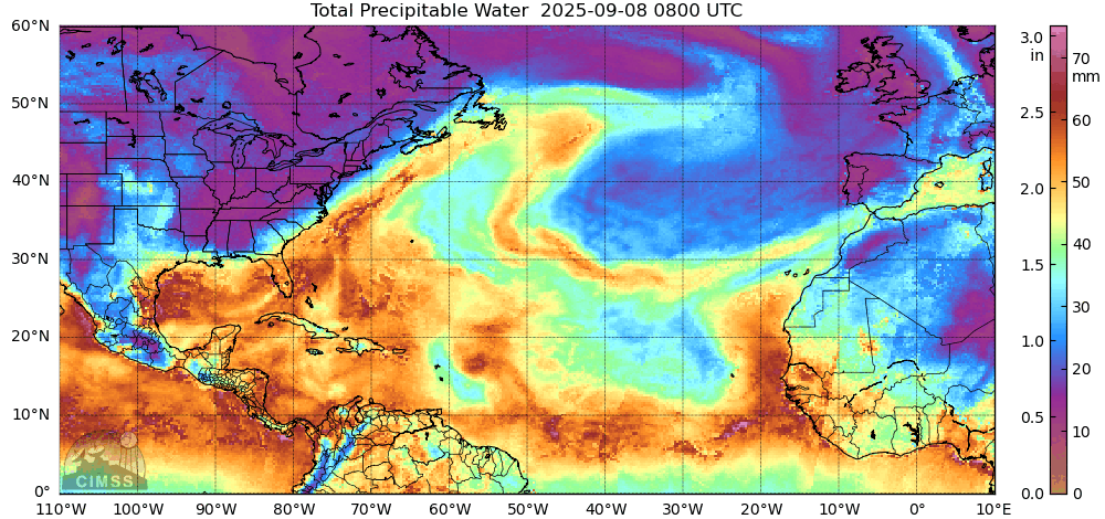 Tuesday morning weather brief — September 9, 2025: forecast graphic 1