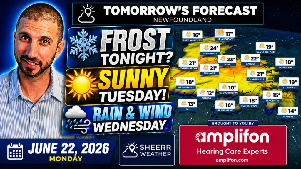 Frost Is In The Forecast Again Tonight, Along With A Lovely Tuesday And A Rainy/Windy Wednesday