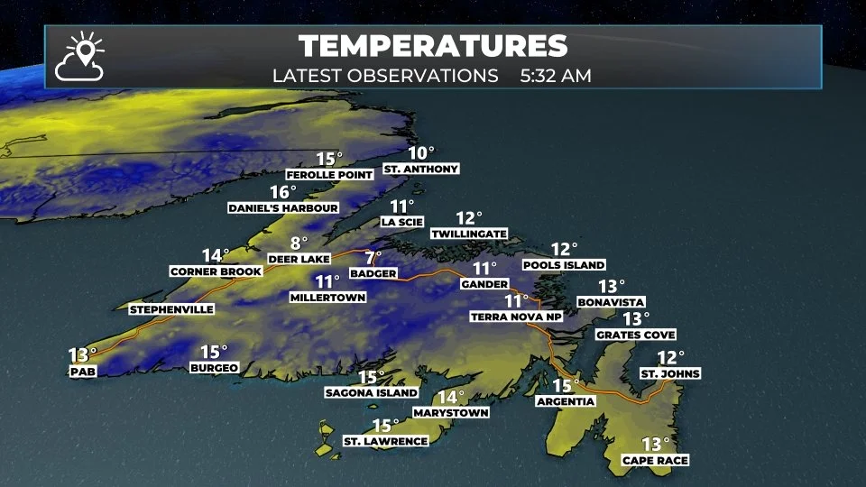 Thursday Morning Weather Brief — September 18, 2025: forecast graphic 1